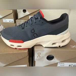 On Running Men's Cloudtec Running Shoes - Gray and Red